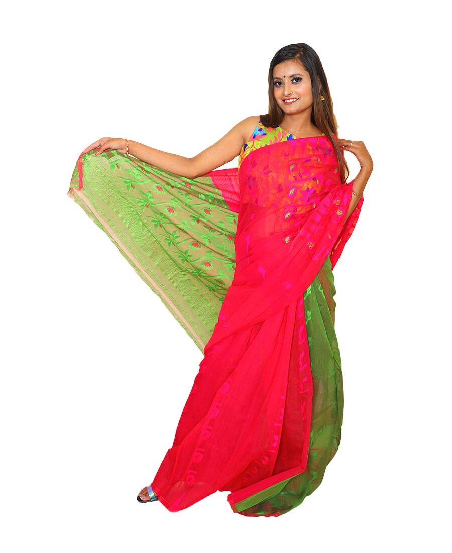 Jamdani cotton sarees